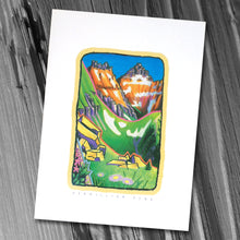 Load image into Gallery viewer, Vermillion Peak: Colorado Rocky Mountains note card