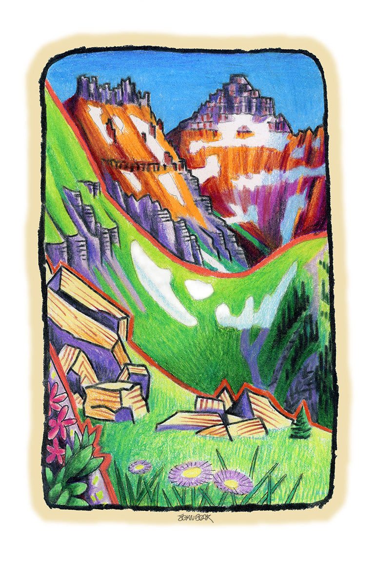 Vermilion Peak : prints