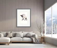 Load image into Gallery viewer, Wapiti Serigraph

