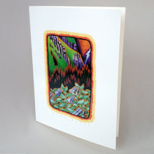 Load image into Gallery viewer, Blue Bells: Colorado Rocky Mountains note card

