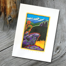 Load image into Gallery viewer, Golden Gate: Colorado Rocky Mountains note card
